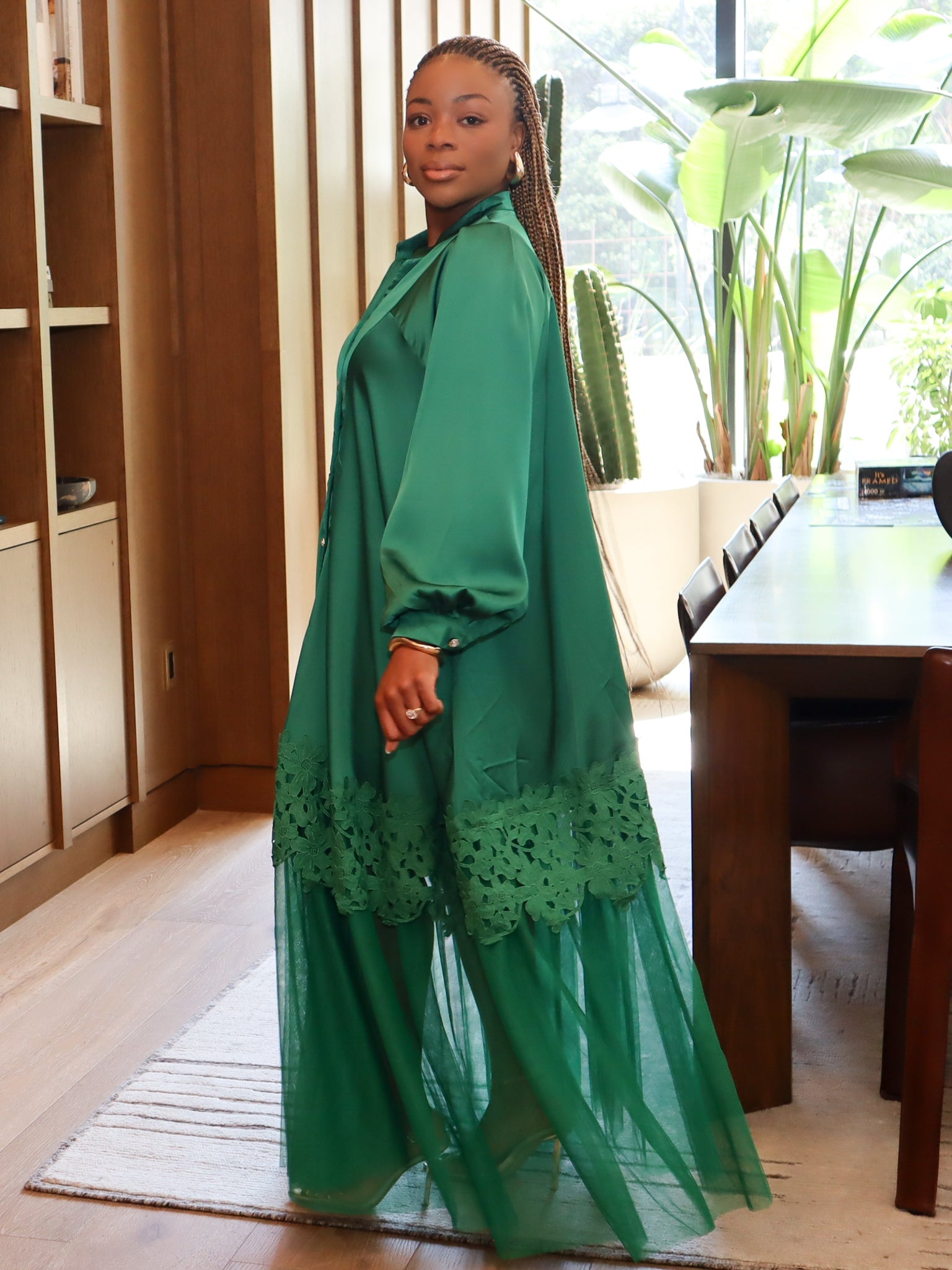 Heidi Silk Maxi Dress