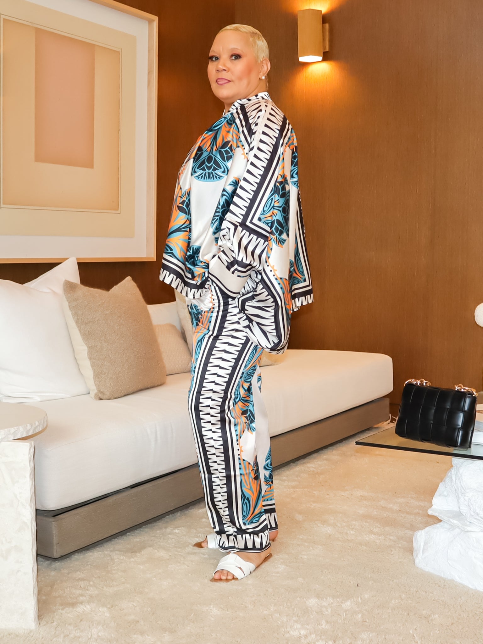 Adama Printed Set - Ninth and Maple PANT SET