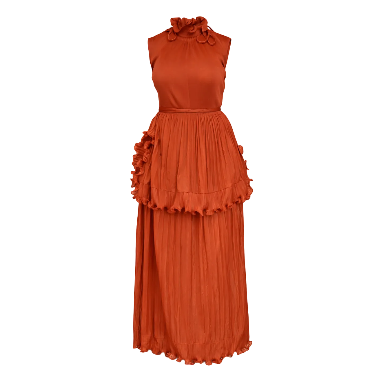 Ayana Layered Ruffle Maxi Dress
