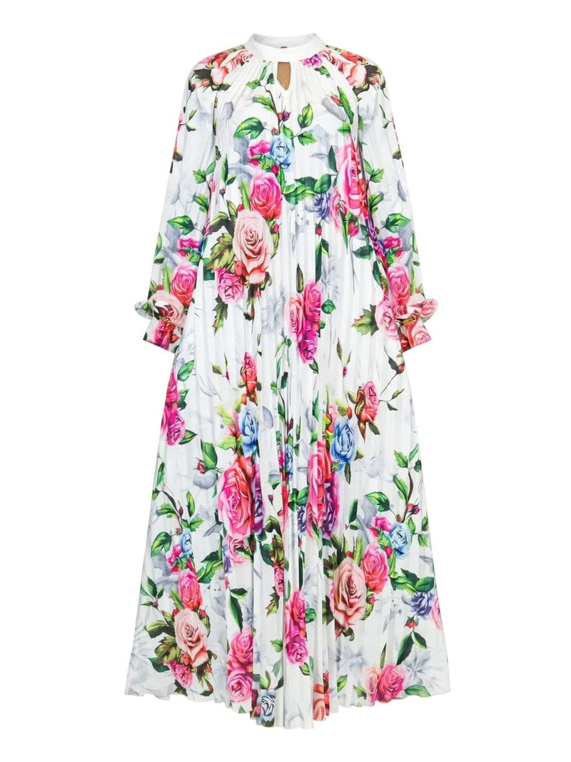 Traci Pleated Maxi Dress