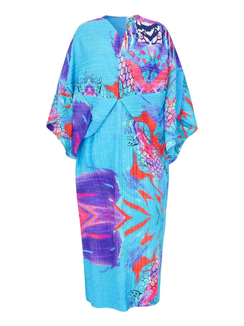 Katrina Pleated Long Dress