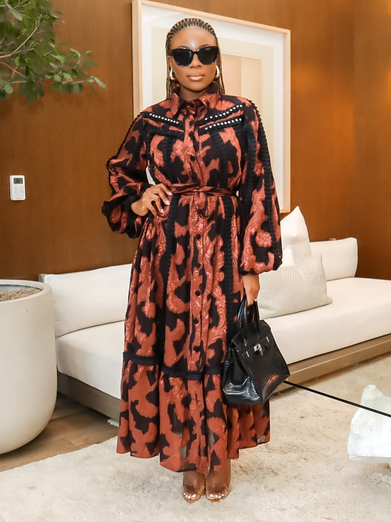 Maybel Maxi Dress (White)