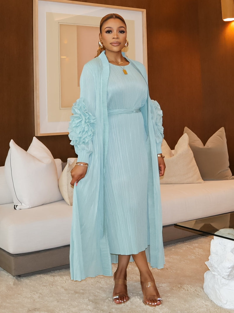 Yolanda Dress Set (Purple)