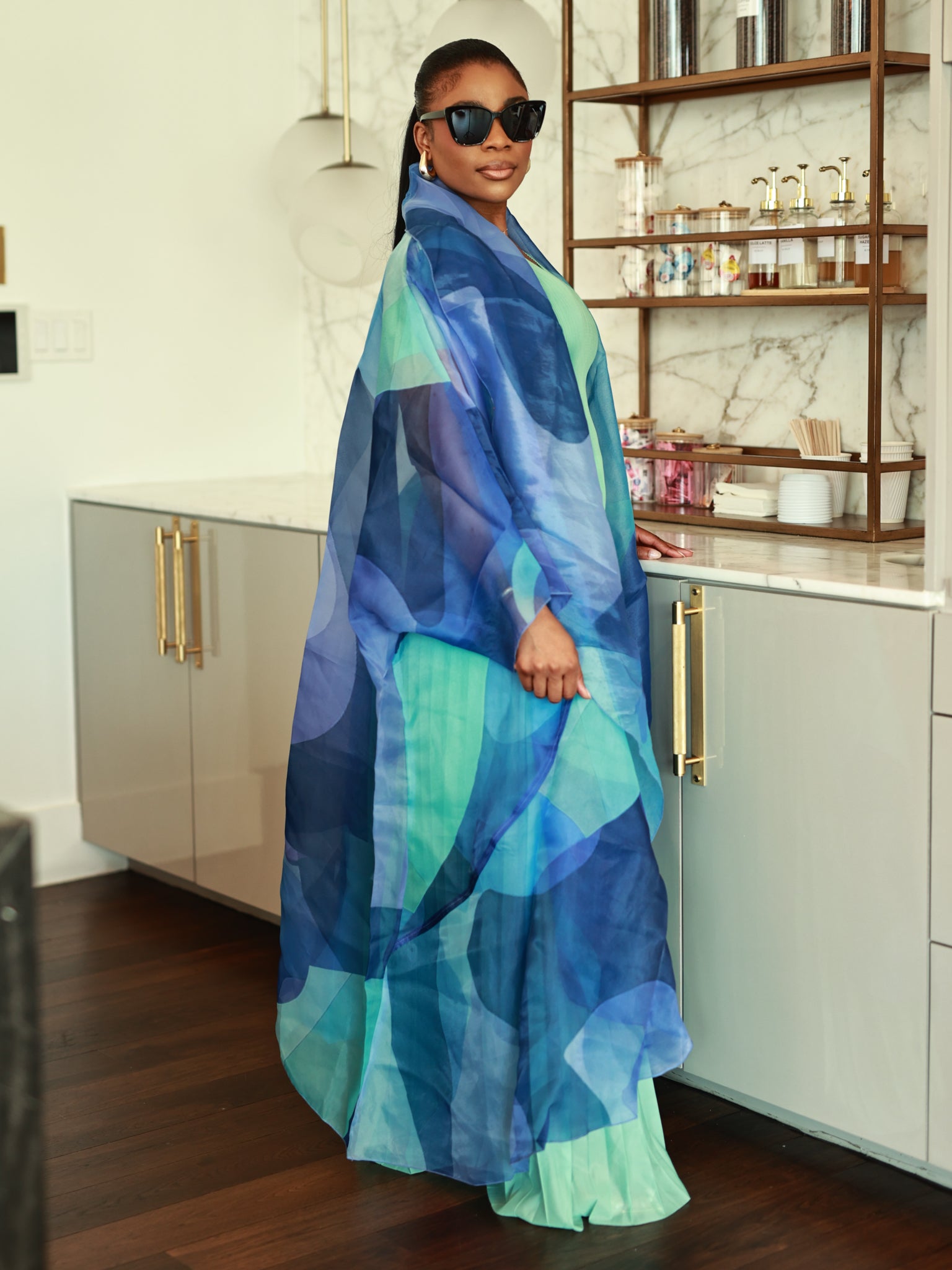 St Lucia Trio Set (Multi-Blue)