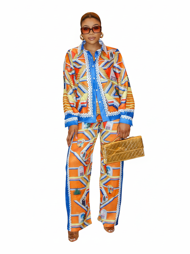 Meena Pant Set - White Background 2:3