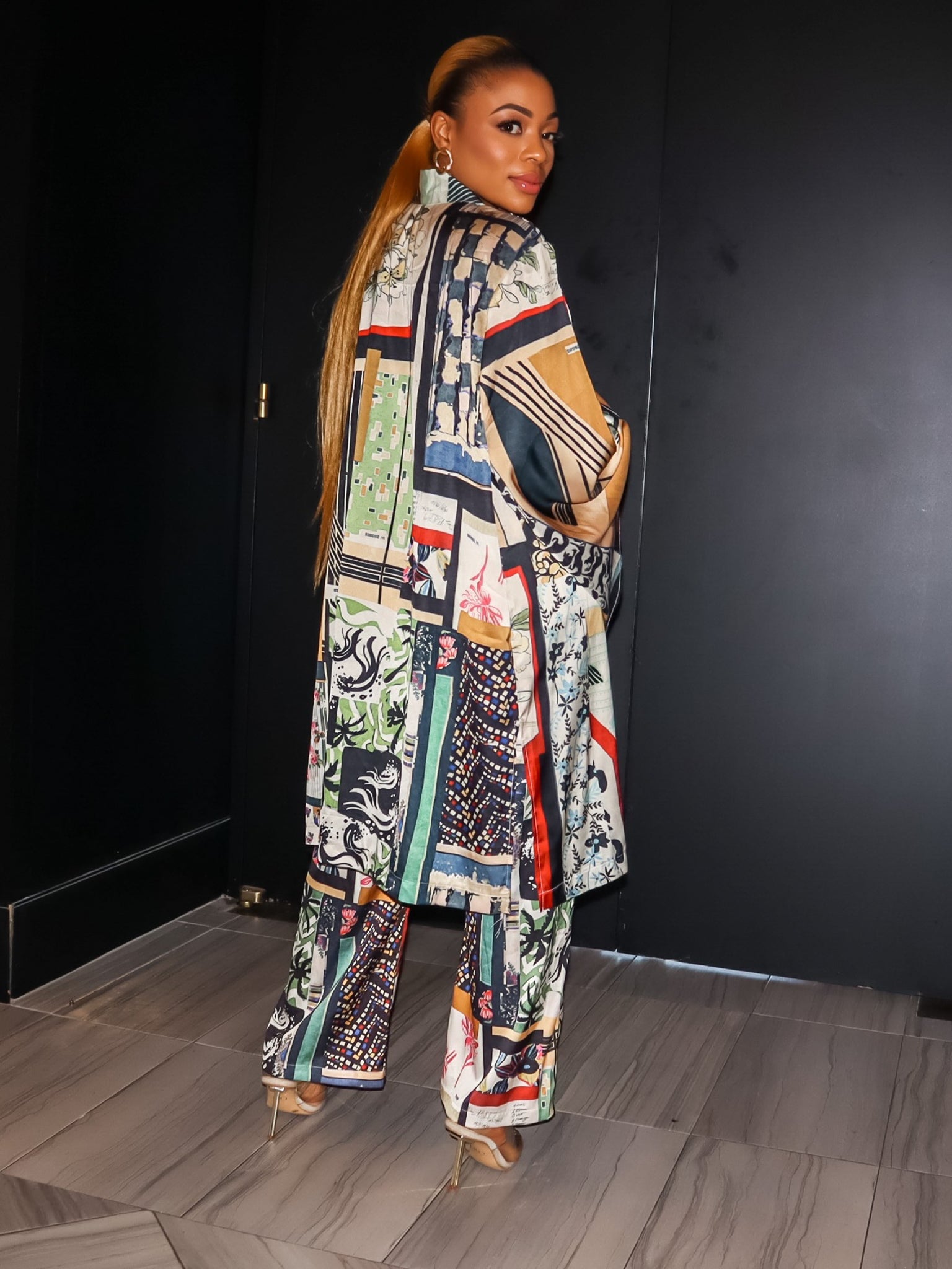 Turin Kimono Set - Ninth and Maple PANT SET