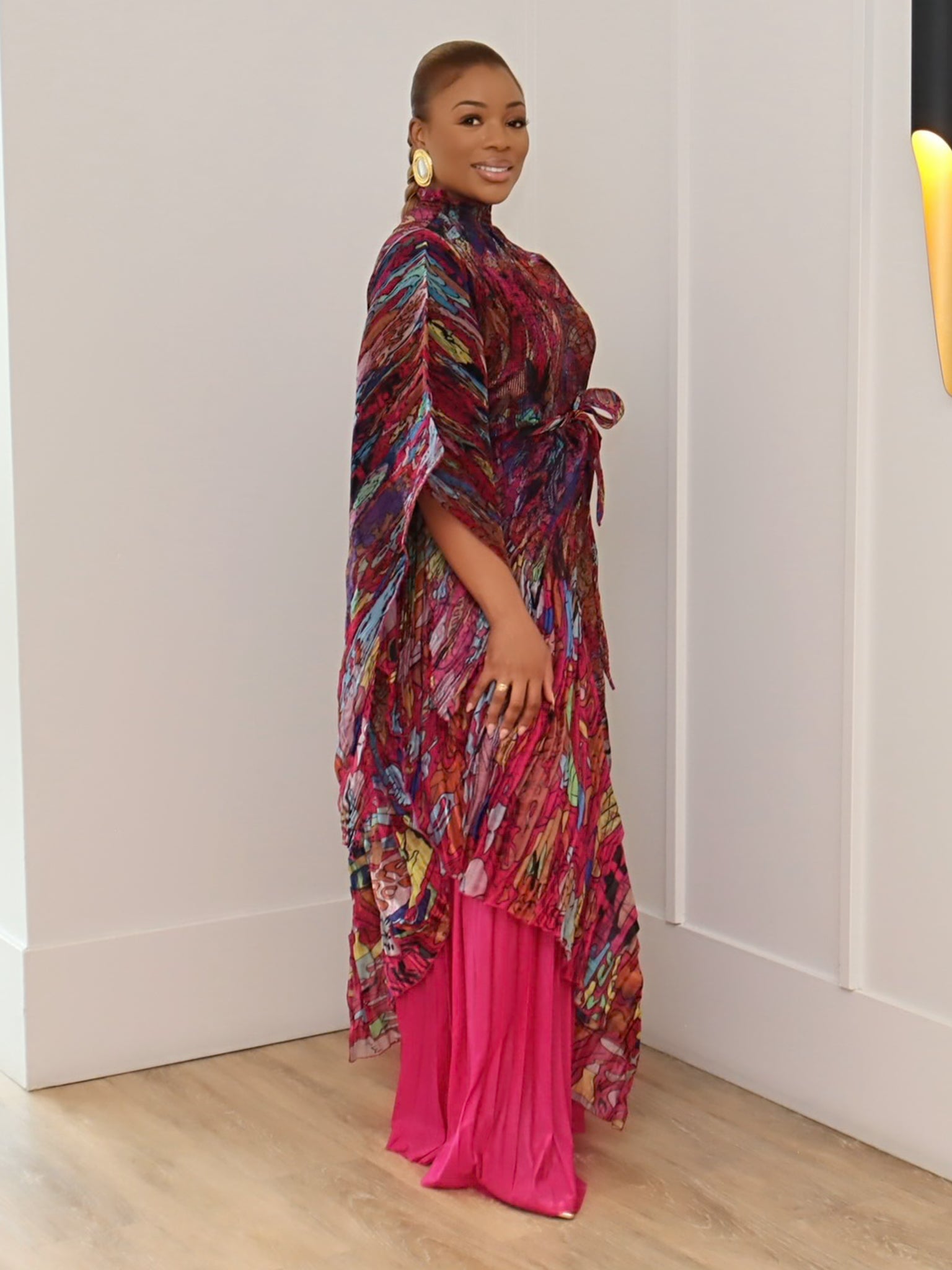 Frida Pant Set (Burgundy)