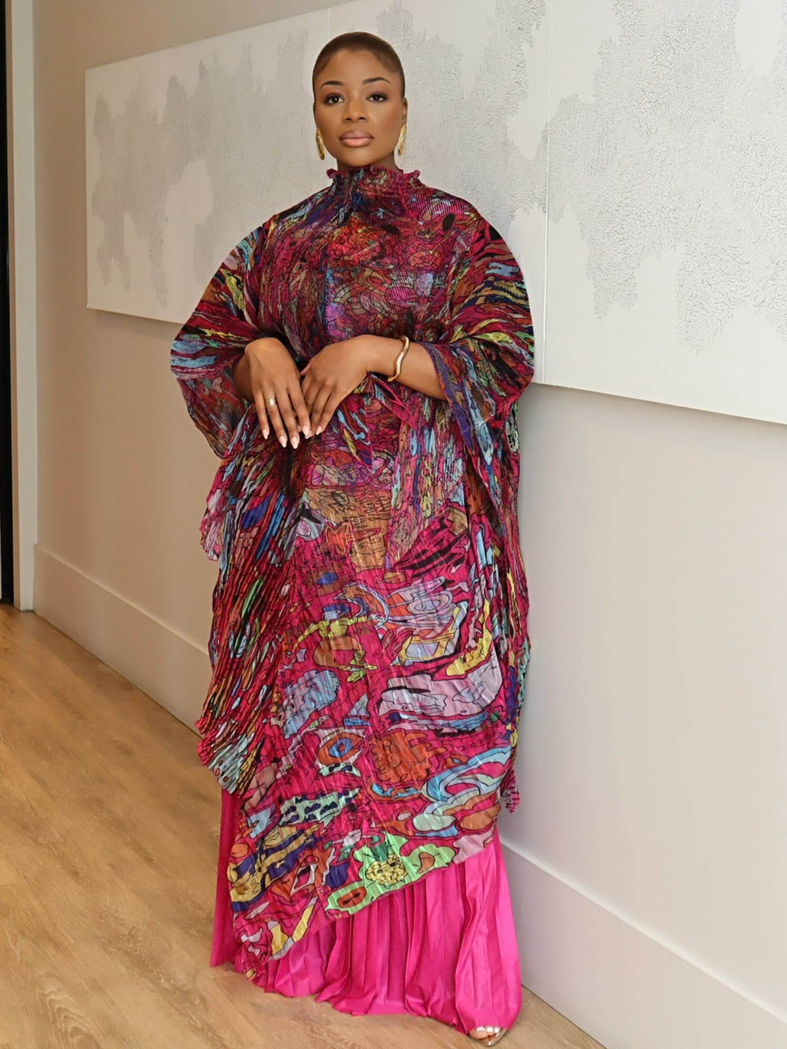 Frida Pant Set (Burgundy)