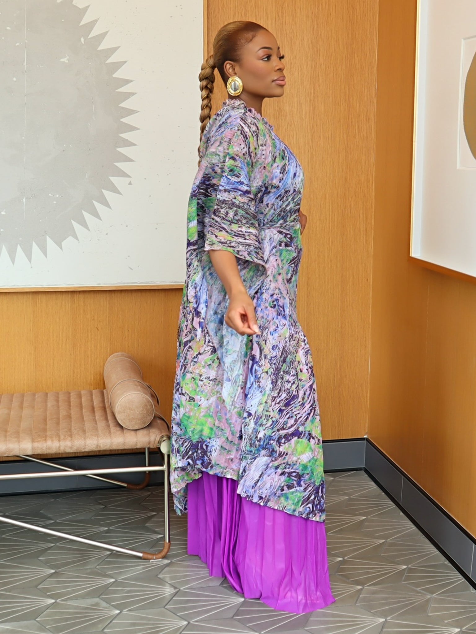 Frida Pant Set (Purple)