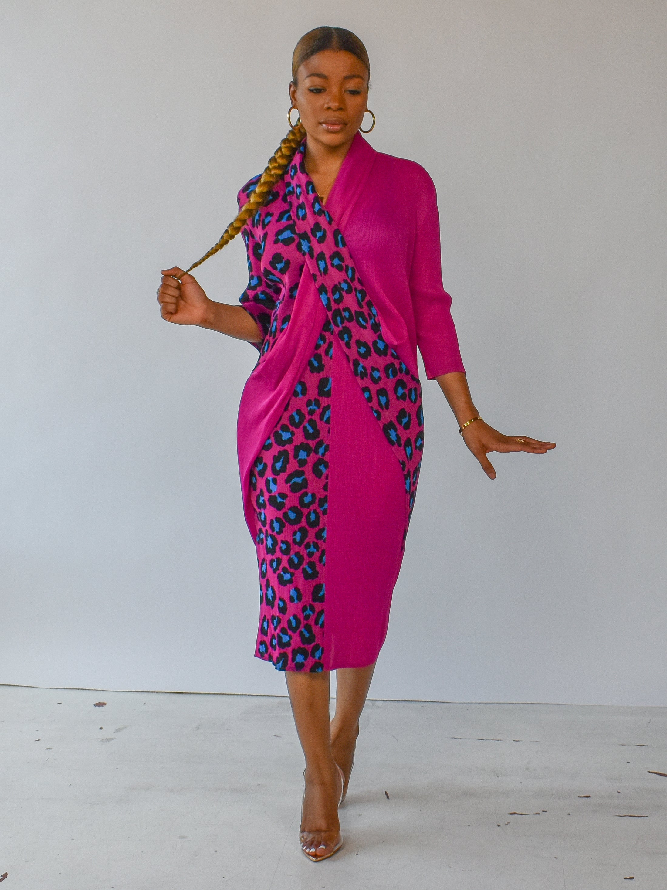 Serita Pleated Dress - Ninth and Maple Dress