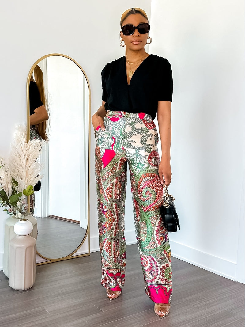 Elna Printed Pants Only - FINAL SALE