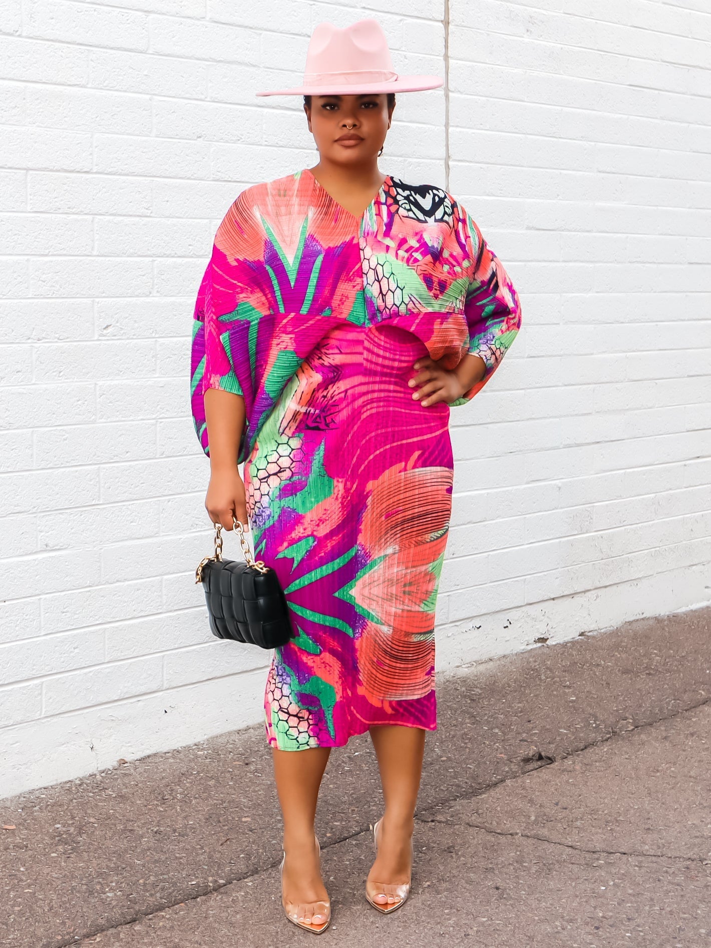 Katrina Dress (Pink) - Ninth and Maple Dress