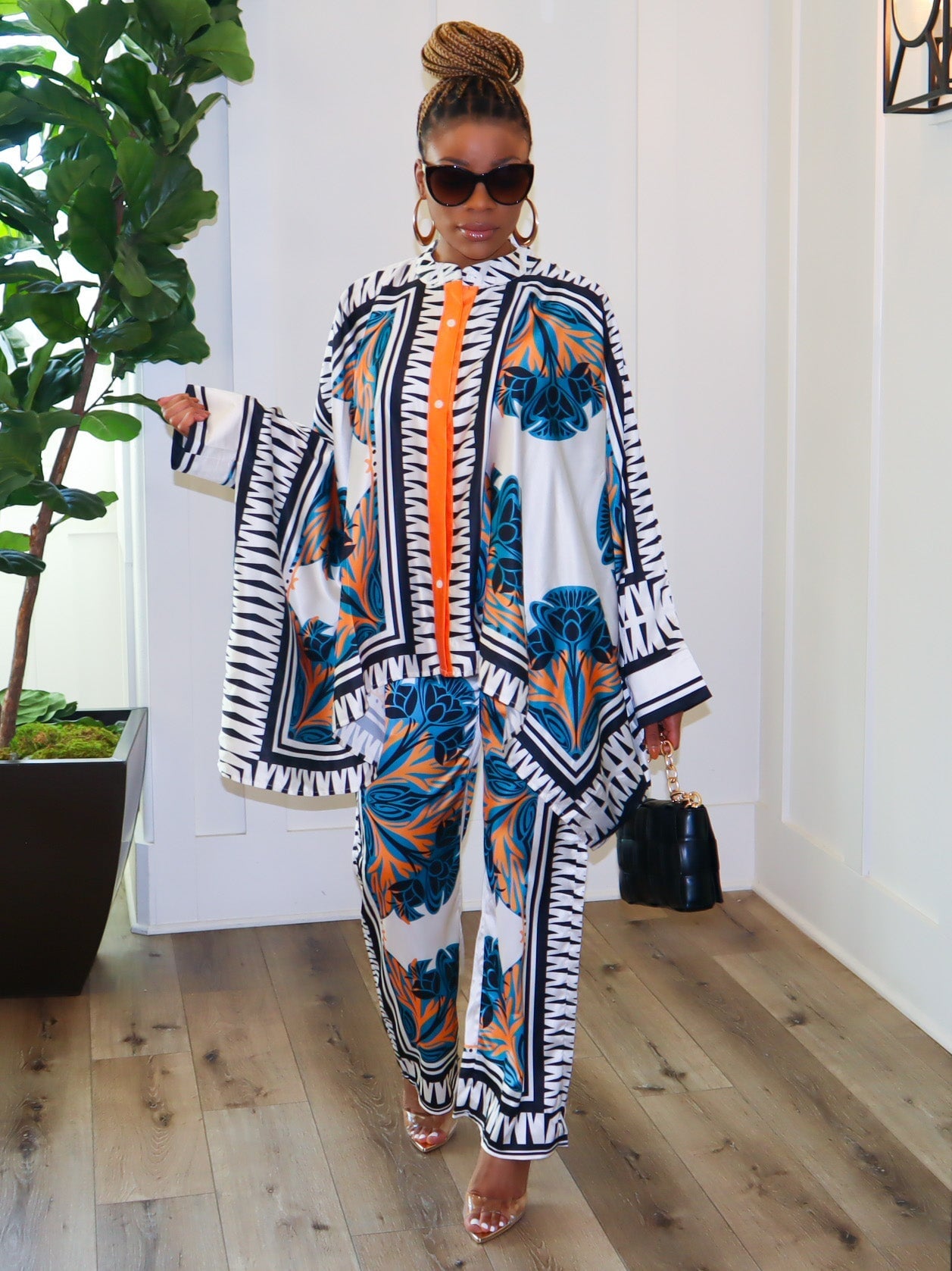 Adama Printed Set - Ninth and Maple PANT SET