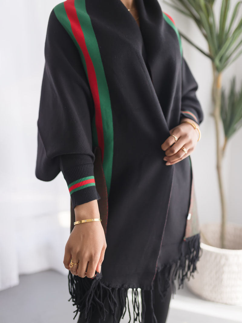 Ora Cardigan Poncho - Ninth and Maple Outerwear