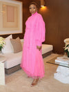 Laylah Fleece Skirt Set (Pink)