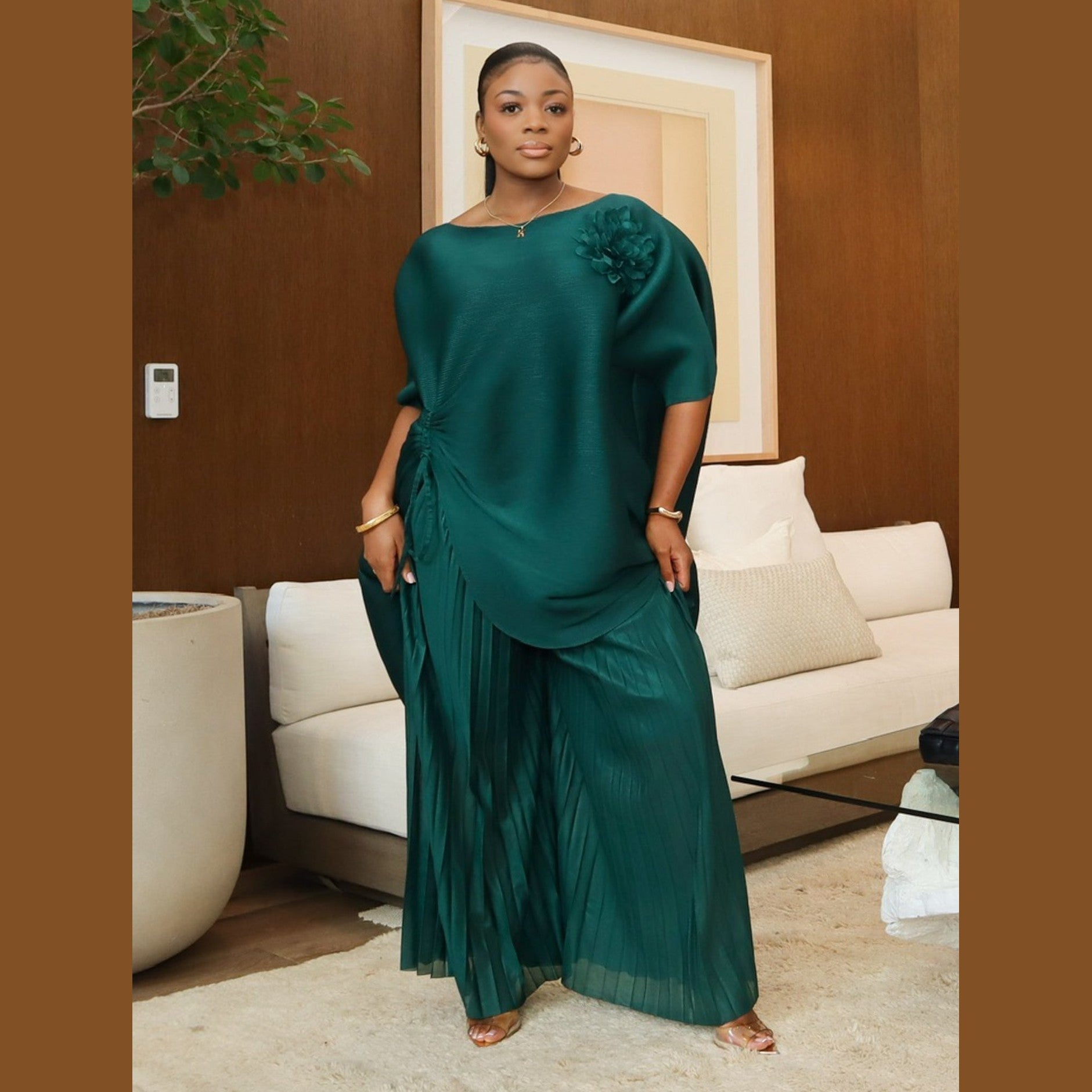 Sheila Two-Piece Pant Set