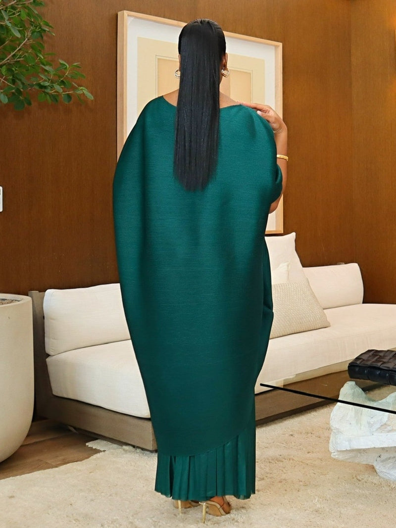 Sheila Pant Set – Green Two-Piece Tunic and Palazzo Pants