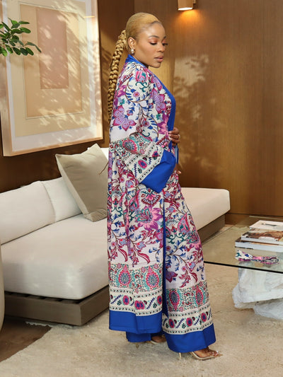 Hassana Kimono Set (Blue)