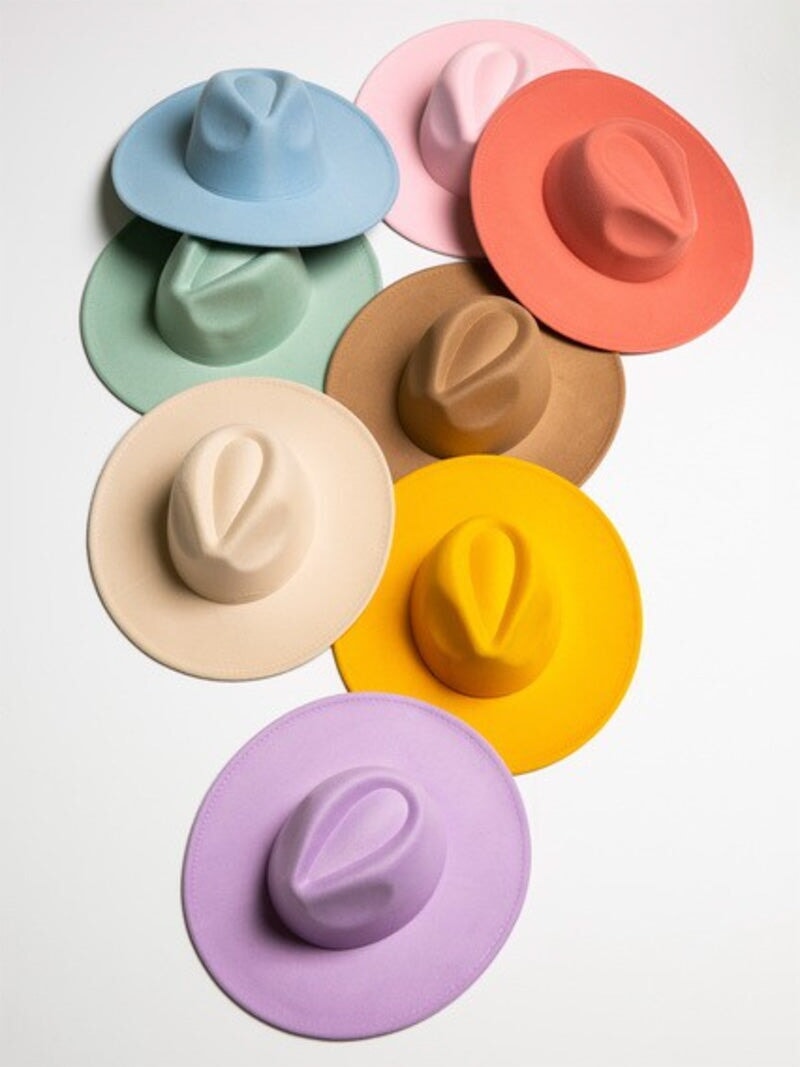 Balmer Fedora Hat || Pink - Ninth and Maple
