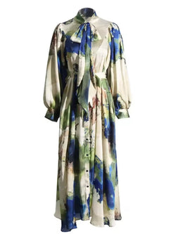 Imelda Neck Tie Dress