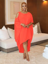 Sasha Hi-Lo Dress (Orange)