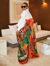 Amira Kimono (Orange) - Ninth and Maple Kimono