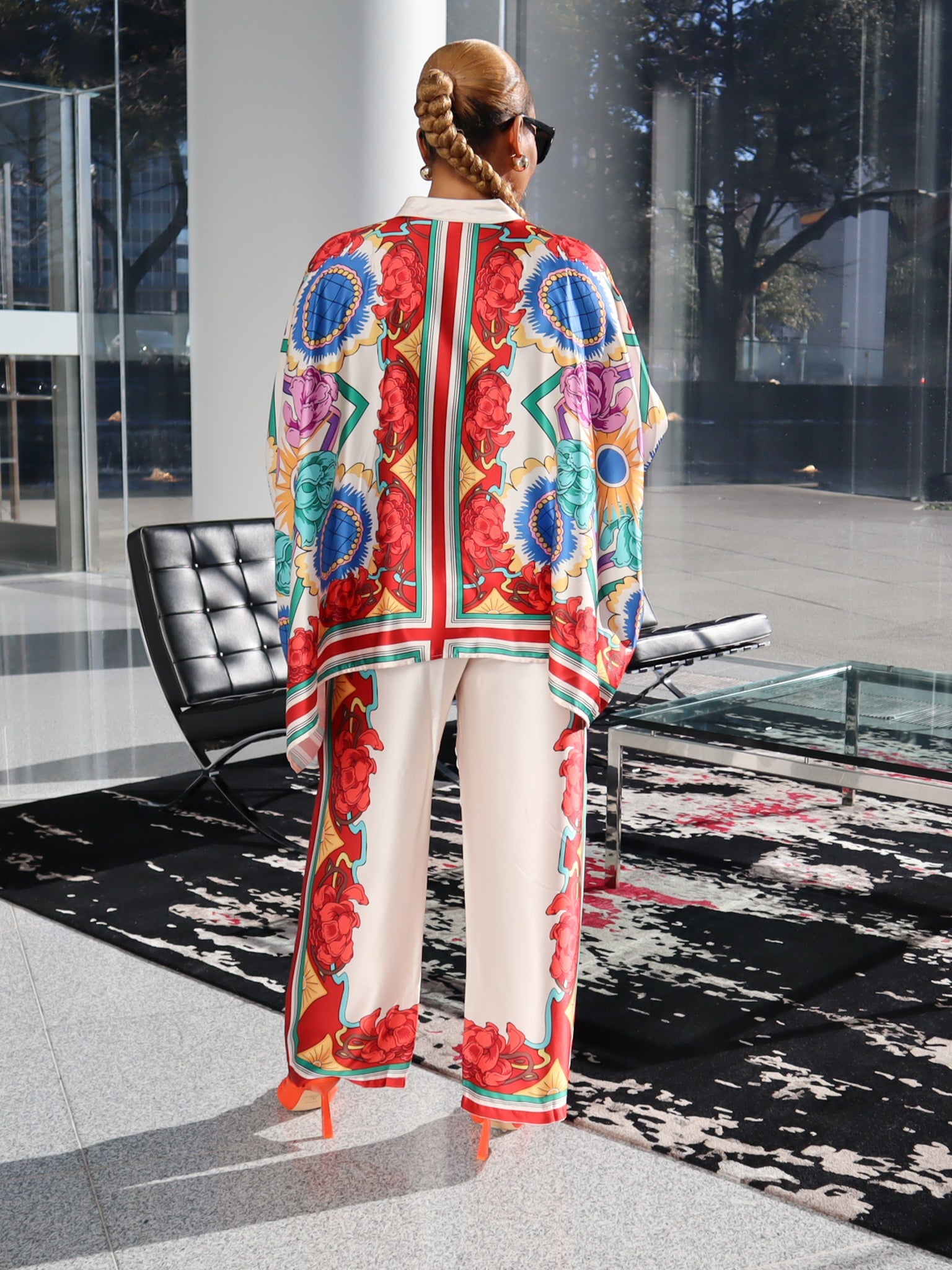 Nisa Printed Set - Ninth and Maple PANT SET