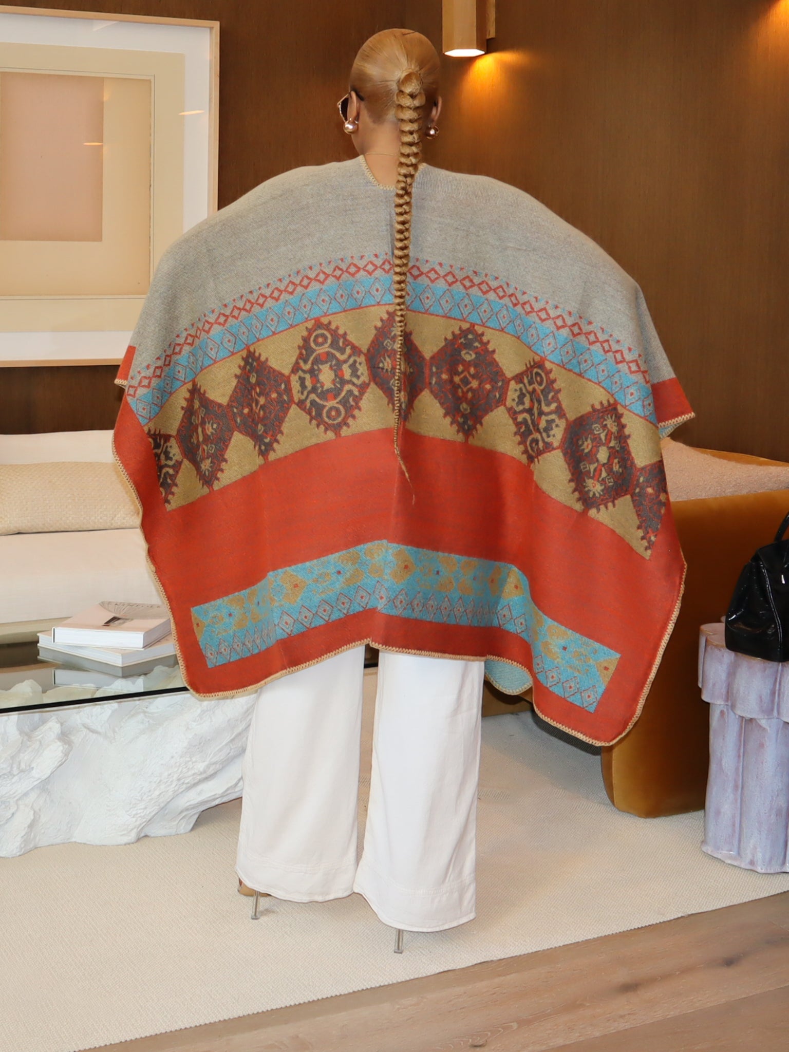 Valetta Knitted  Shawl