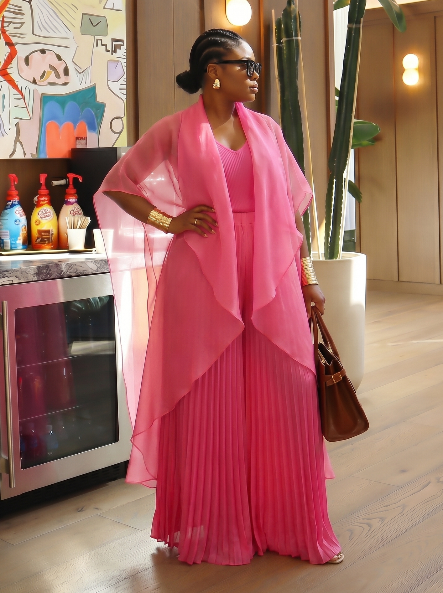 St Lucia Trio Set (Pink)