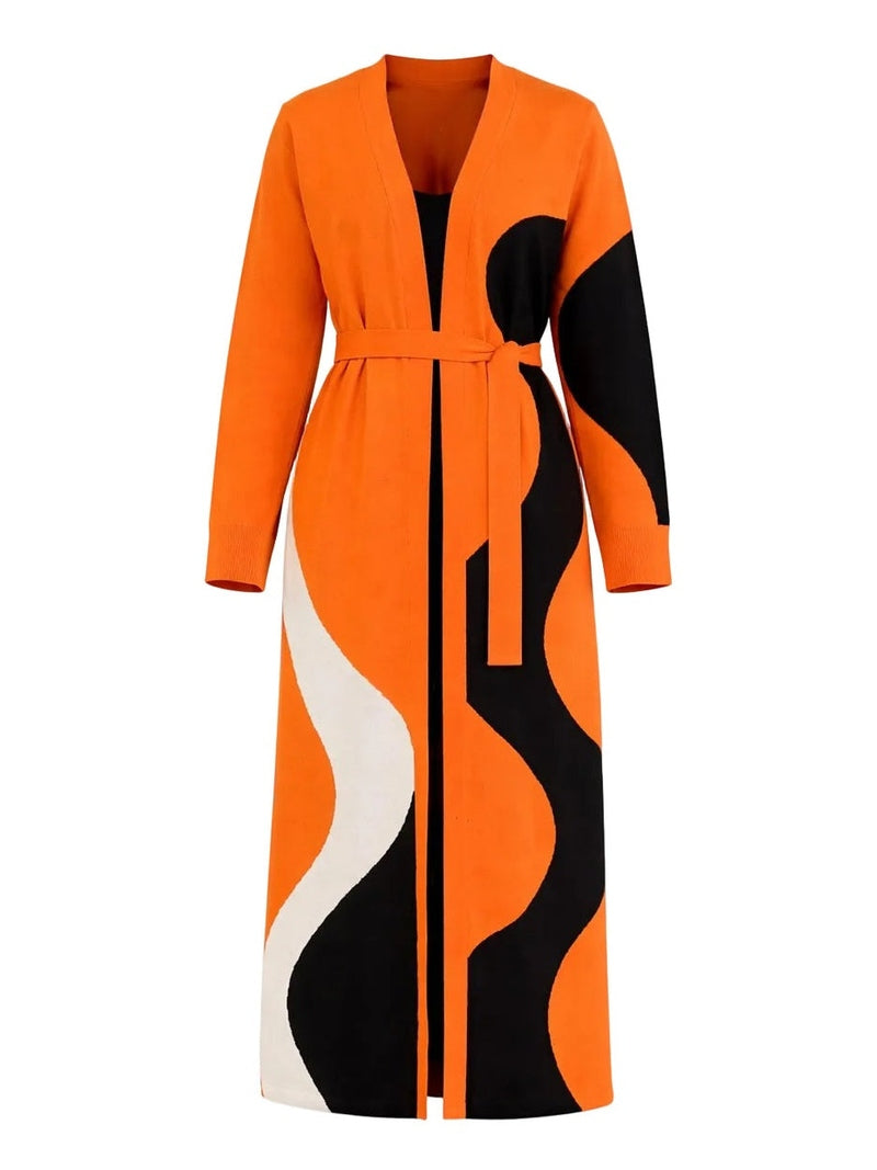 Janae Long Cardigan with Belt