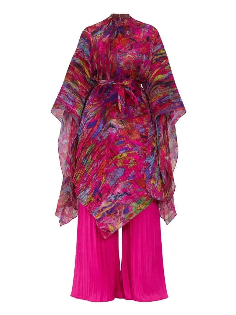 Frida Pant Set – Burgundy Two-Piece Outfit