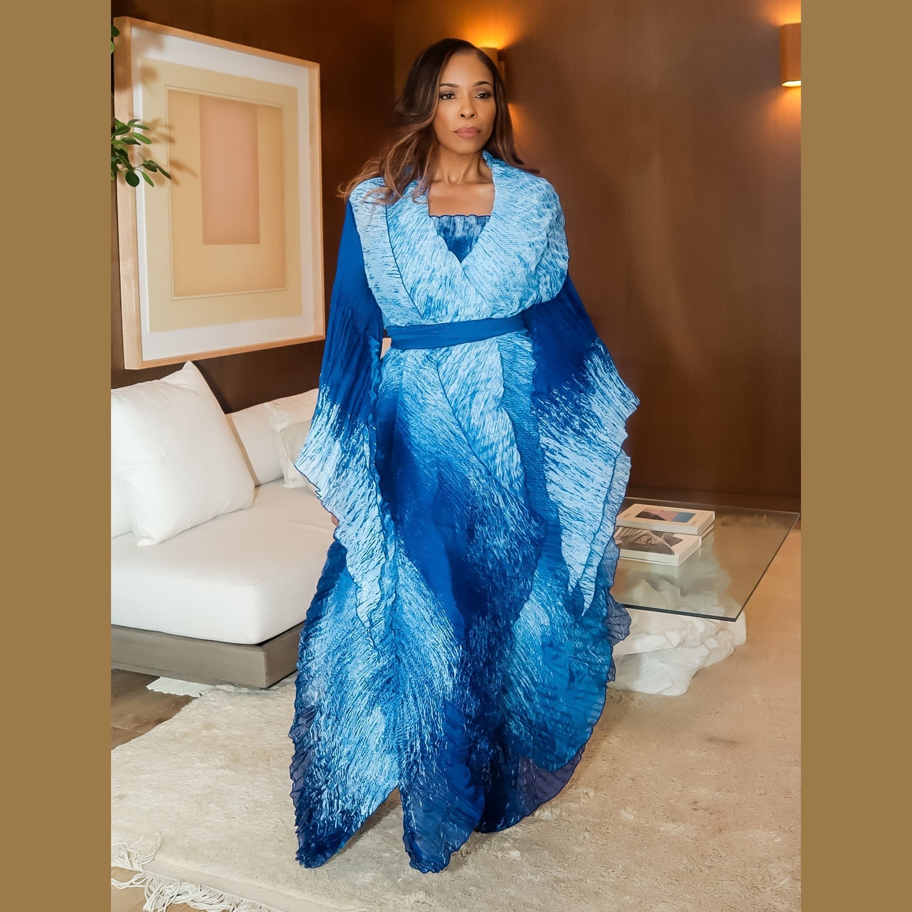 Jana Two-Piece Dress Set – Multicolor