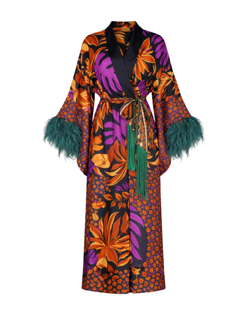 Scicli Three-Piece Kimono Set