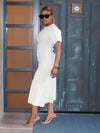 Tasha Midi Dress (Cream)