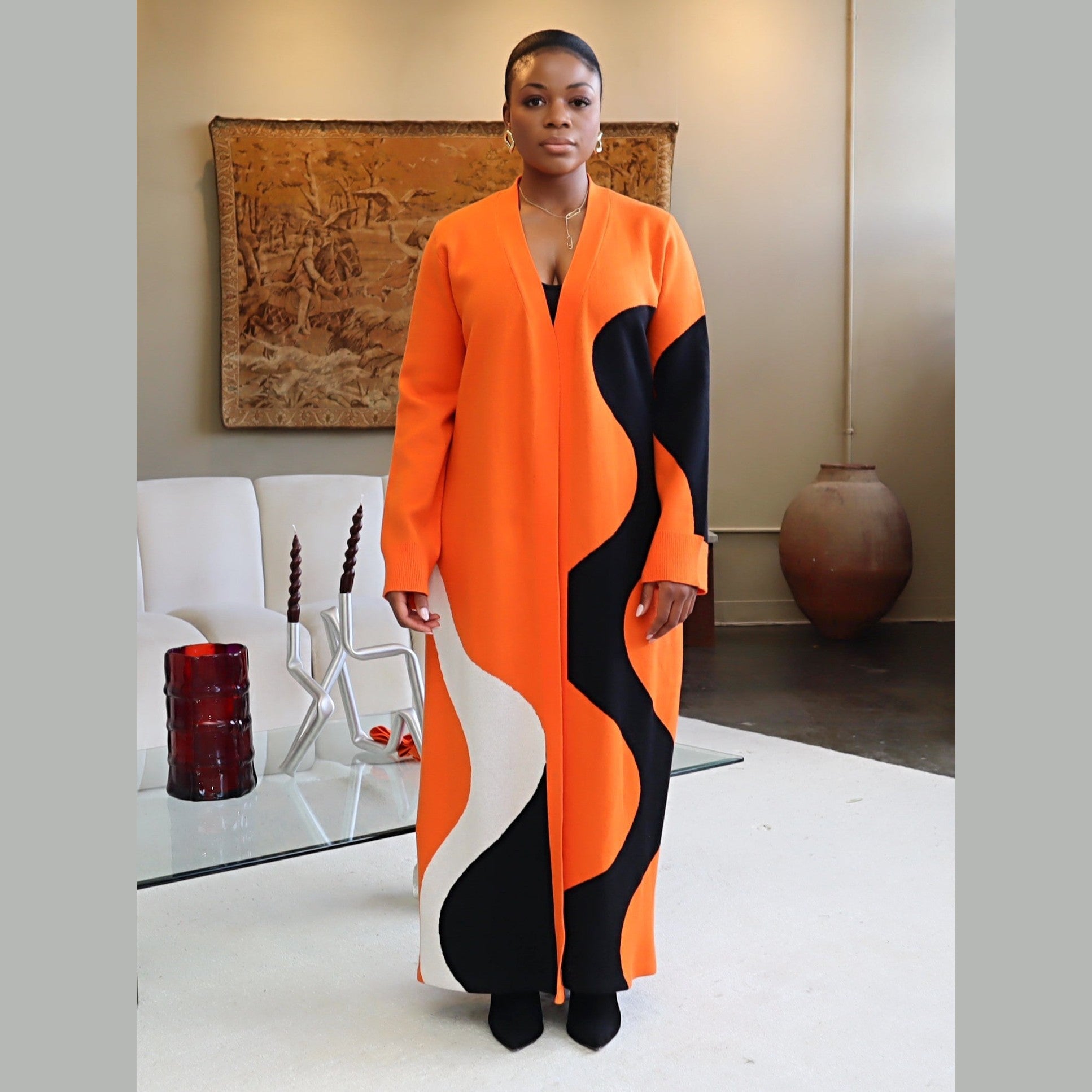 Janae Long Cardigan with Belt