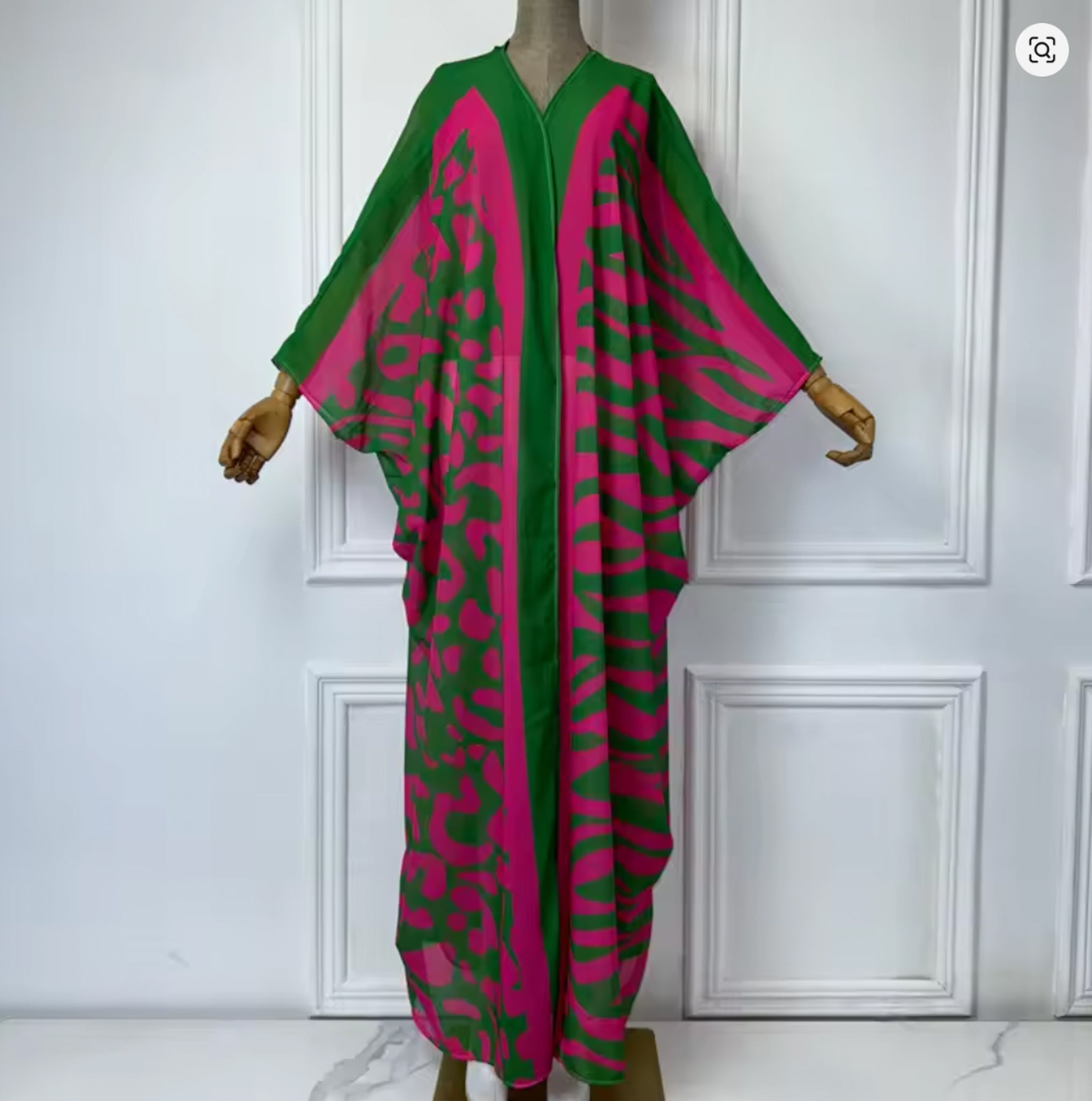Pink and Green Kimono (Sample - FINAL SALE)