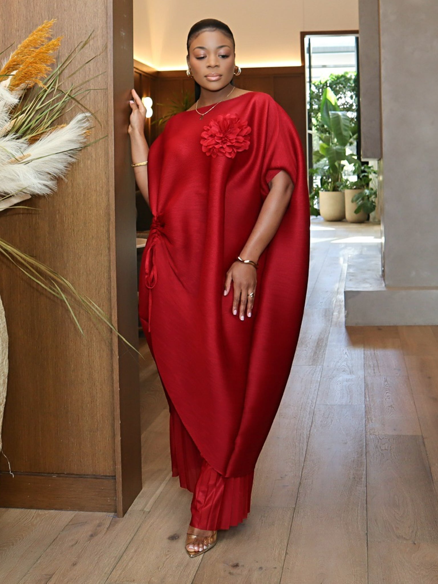 Sheila Pant Set (Pink)