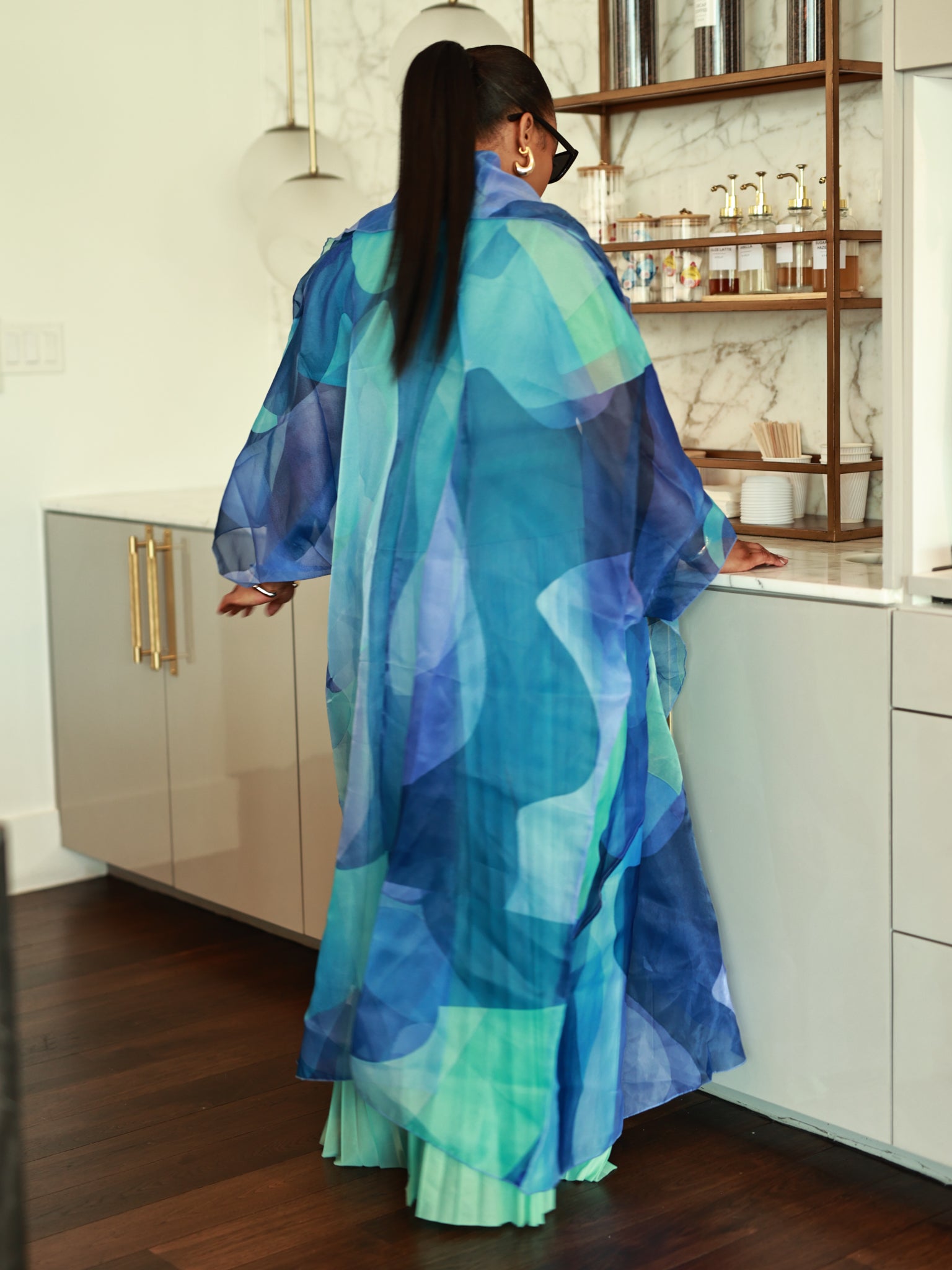 St Lucia Trio Set (Multi-Blue)