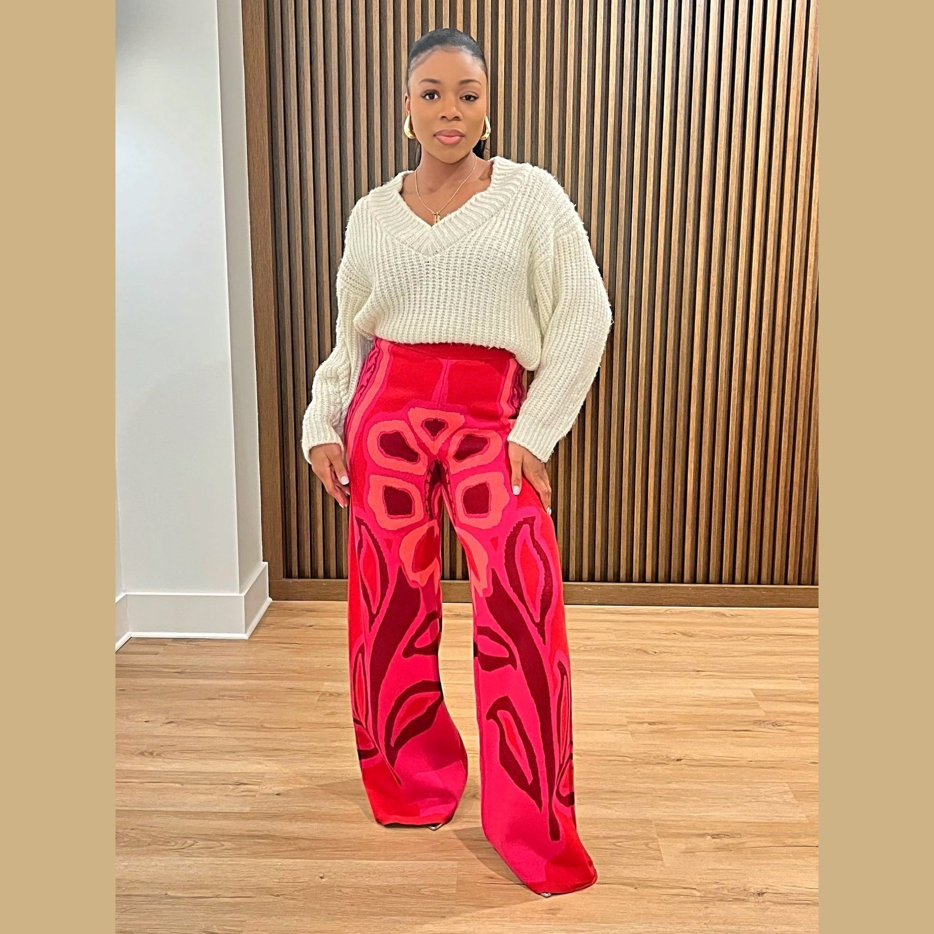 Viola Knit Pants – Leg Knit Pants