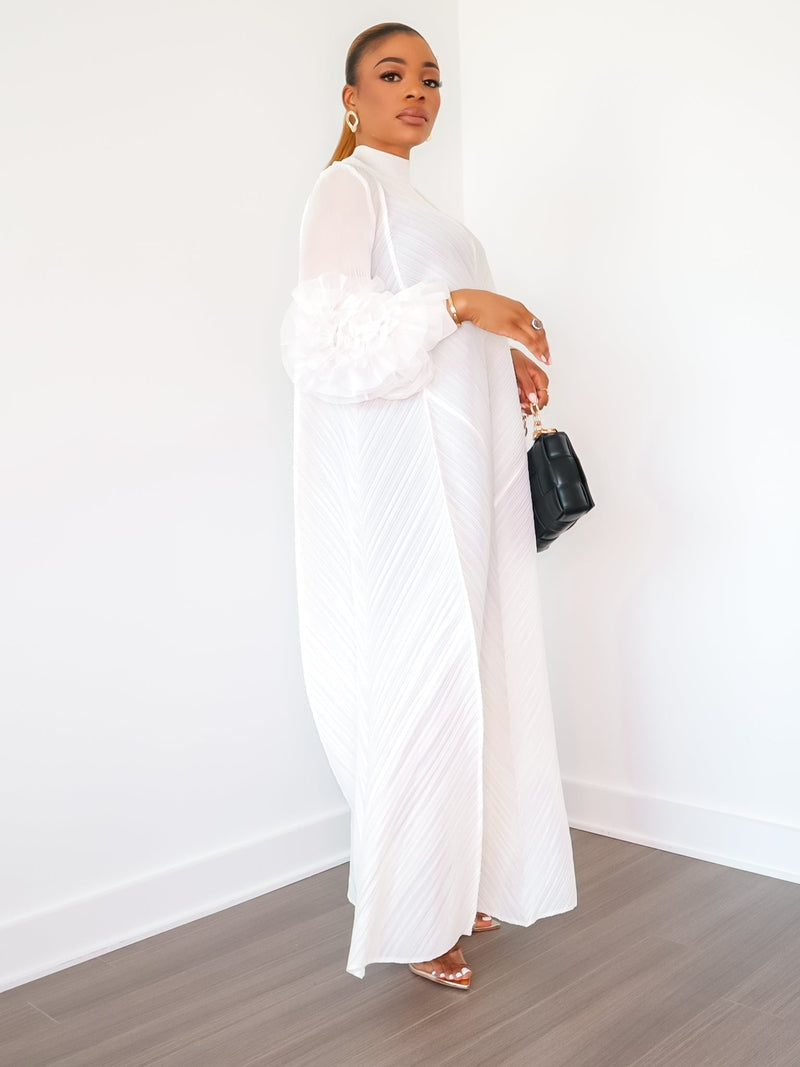 Cece Dress (White) Sample