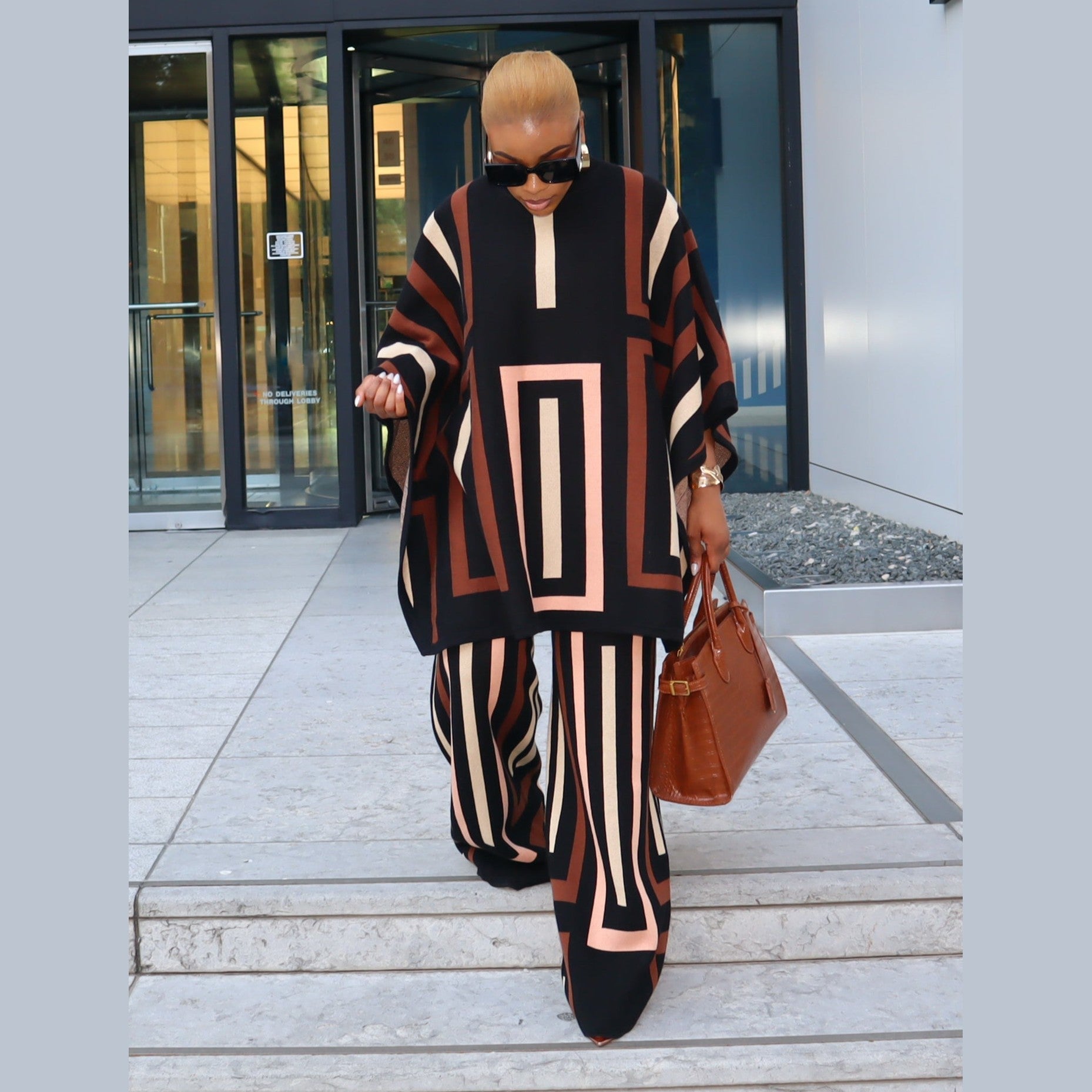 Viola Knit Pants – Multicolor Wide-Leg Knit Pants