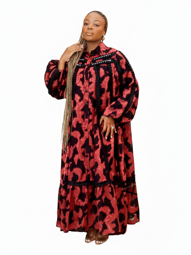 Maybel Maxi Dress Rose Cover Photo - White Background