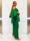 Stella 3pc Dress Set (Green) - Ninth and Maple DRESS SET