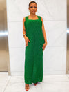 Stella 3pc Dress Set (Green) - Ninth and Maple DRESS SET
