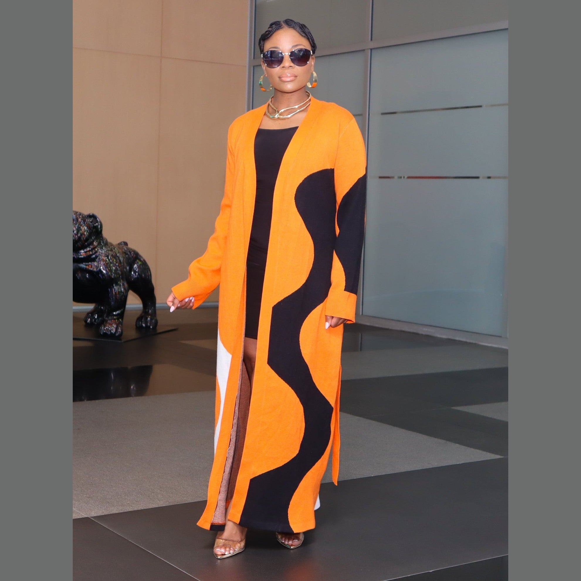 Janae Long Cardigan with Belt