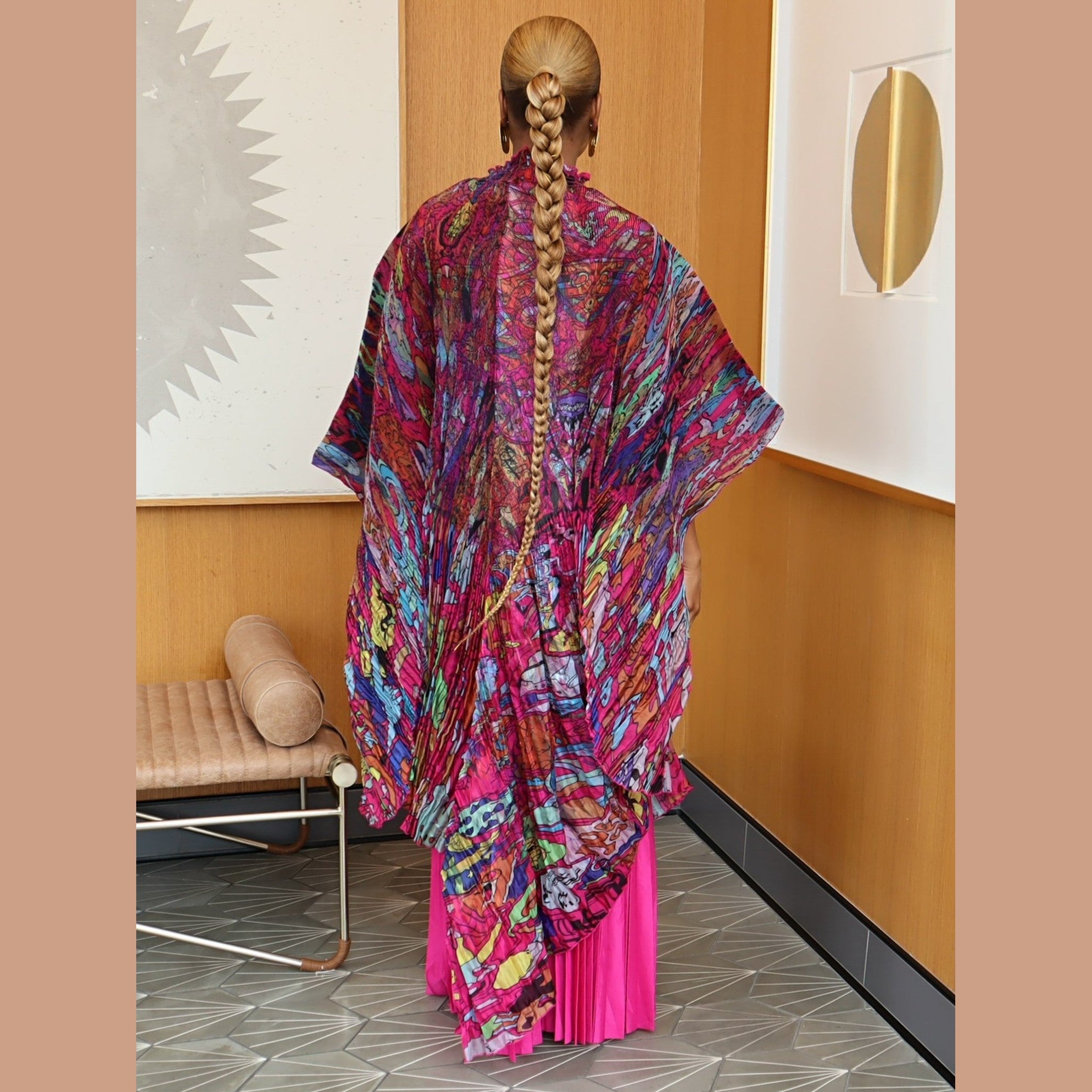 Frida Pant Set (Burgundy) (SAMPLE)