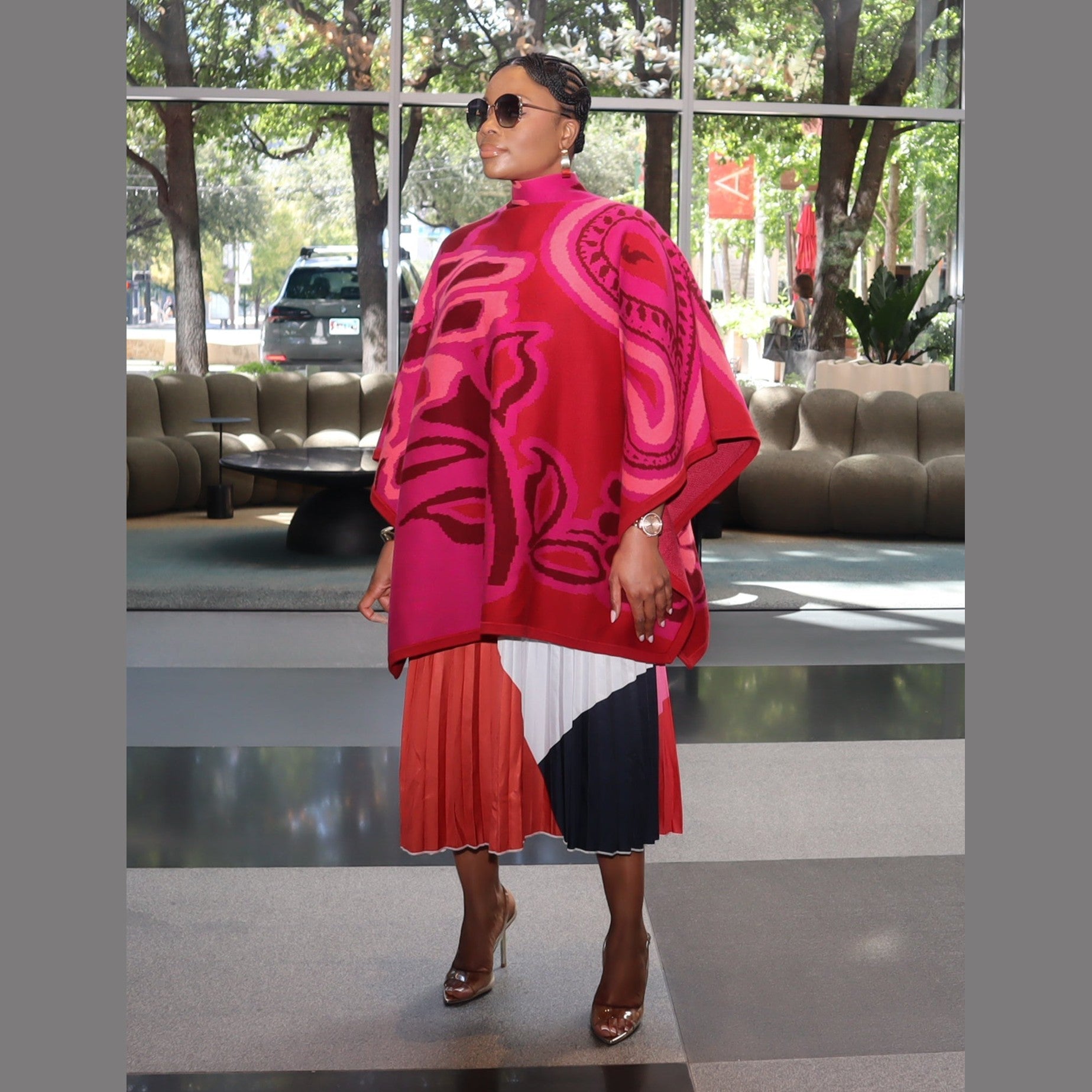 Viola Knit Poncho – Knit Poncho Top