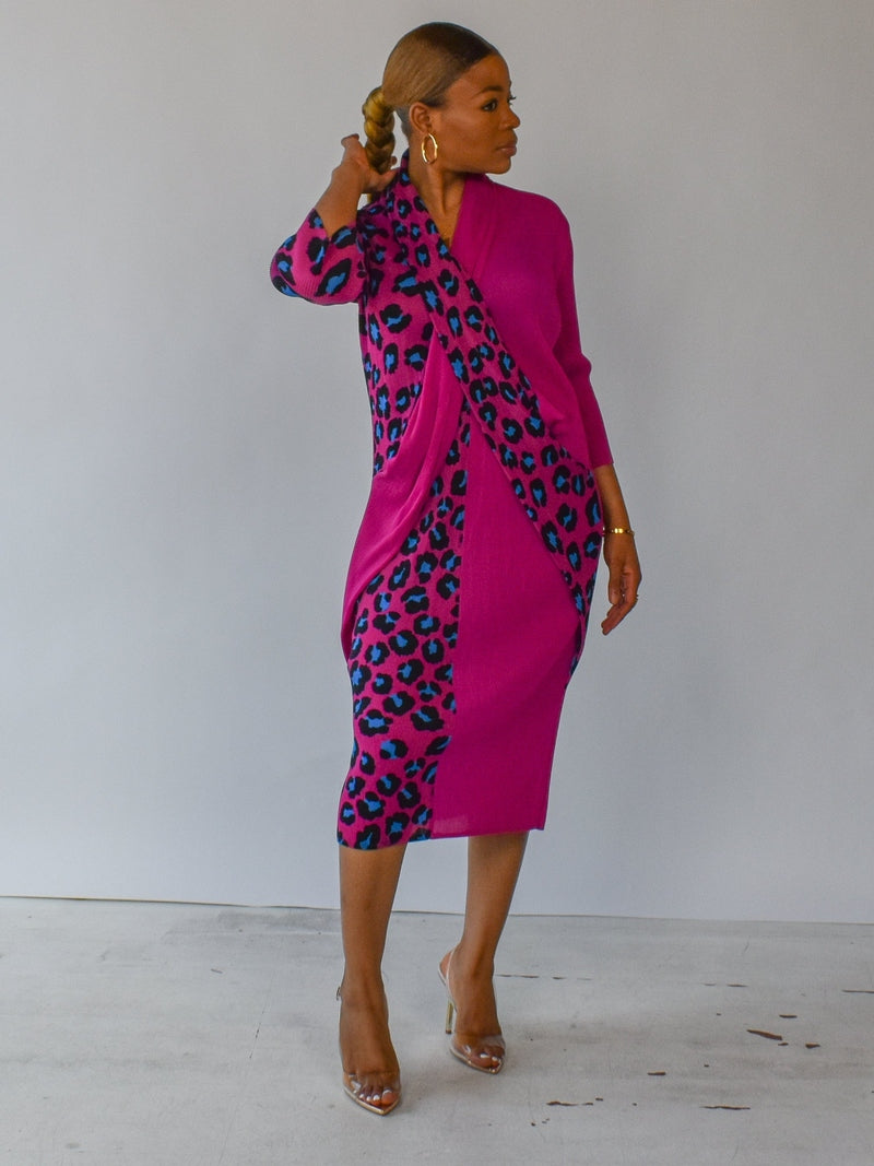 Serita Pleated Dress (SAMPLE)