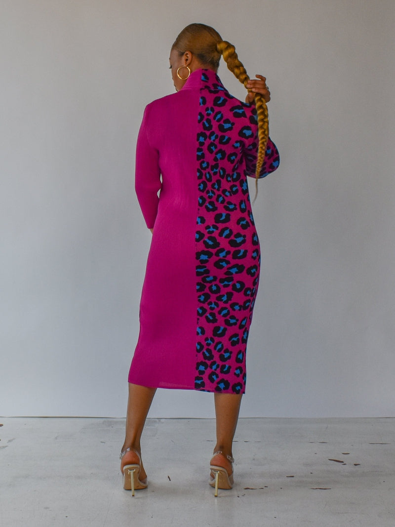 Serita Pleated Dress (SAMPLE)