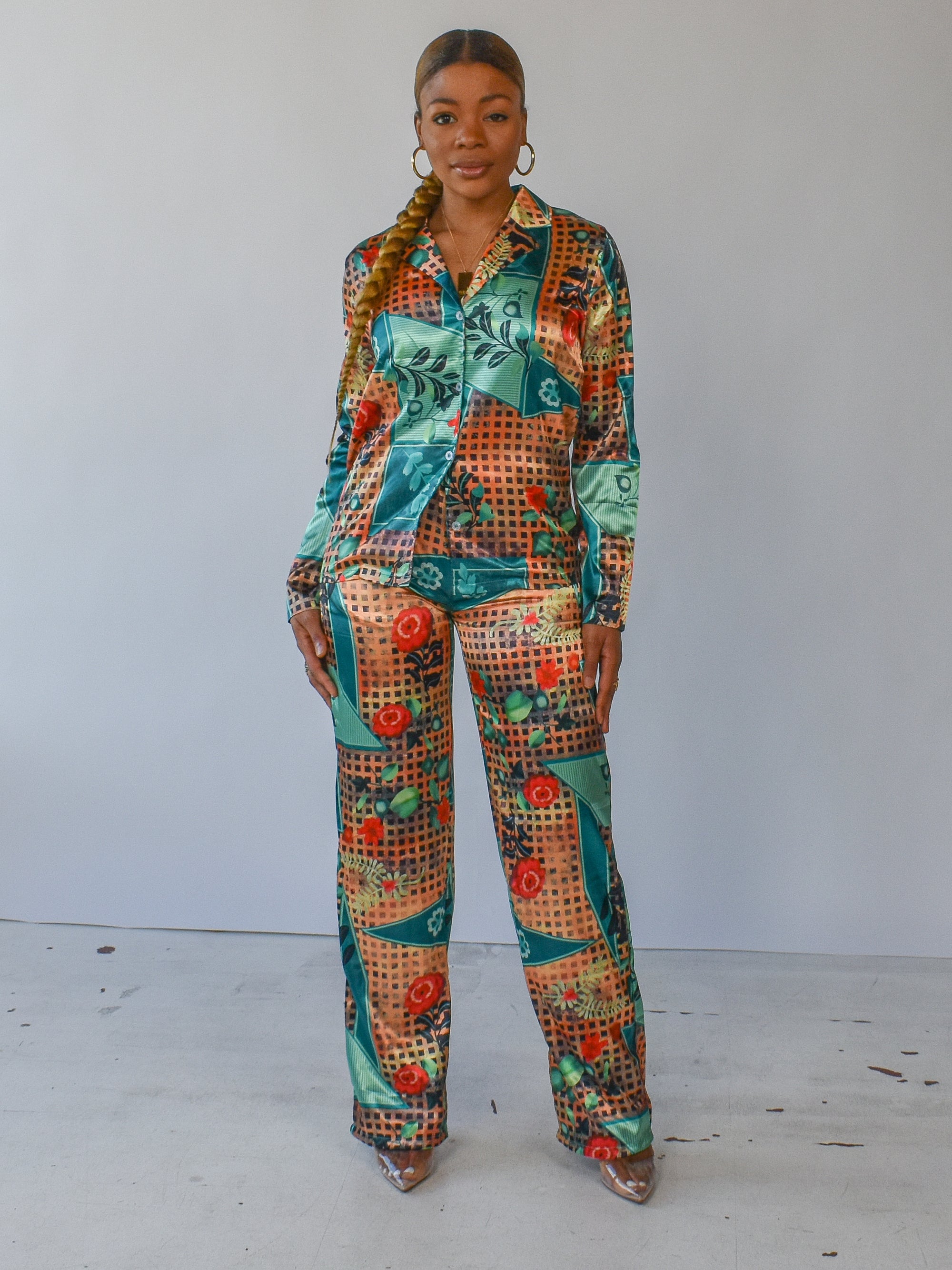 Amara Printed Set - Ninth and Maple